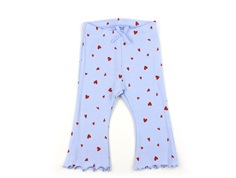 Name It chambray blue heart flare pants
